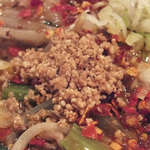 生碼麺食道 - 「スーパーサンマーセサミン」を加えると辛みがマイルドになってコクがでますね♪