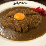 上等カレー - カツカレールー増し目玉のせ