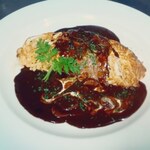 ロシナンテ2世 - デミグラスソースのオムライス