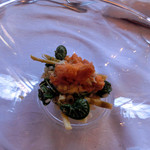 ウシマル - 細い筍と山菜のお料理