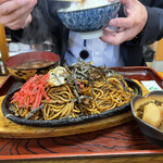 角忠 - 焼きそば定食大盛り９００円