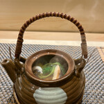 難波 寿司 まつもと - 松茸の土瓶蒸し