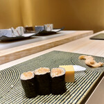 難波 寿司 まつもと - とろたく 玉 べったら漬け