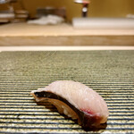 難波 寿司 まつもと - 明石産 さわら 塩