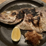 ばたばた - 淡路 カンパチ 塩焼き