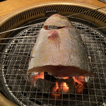 ばたばた - 淡路 カンパチ 塩焼き（表）