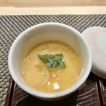 難波 寿司 まつもと - 豆乳の茶碗蒸し