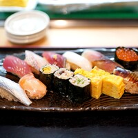 東銀座 江戸銀 - ランチ握り1500円