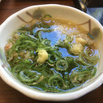 Marugame Seimen - かけダシ＋生姜＋葱＋揚玉