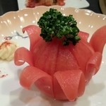 和牛処 助春 - トマトサラダ。５００円！