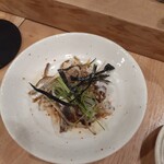 越中屋  - サービス品♡皮の湯引きポン酢和え