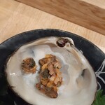 越中屋  - サービス品♡赤貝の肝蒸し