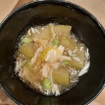 越中屋  - わたりがにと冬瓜のあんかけ