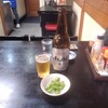 Sakamoto Soba - 瓶ビールとおとおし