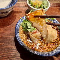 中華旬彩 森本 - 名物よだれ鷄　ちゅるんとうんまぁ〜♫ ソースが秀逸