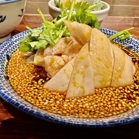 中華旬彩 森本 - ミニよだれ鷄550円