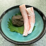 こばせ - 茹で蟹と味噌