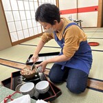 こばせ - 取り分けて頂きました