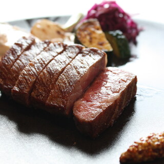 Kobe beef iron plate Steak