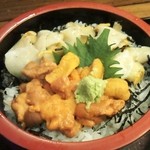 ウニつぶ丼