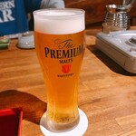 しゃぶしゃぶ もり島 - ビール