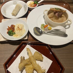 エトワール - 和牛とポルチーニだけのリゾットも絶品。天ぷらも最高。