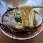 ますや本店 - 細麺♪