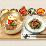 Sokse bulgogi and Cold Noodles papusan