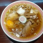 中華そば えもと - 月見中華そば