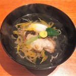 京料理 阿うん - くろむつとかぶのお椀