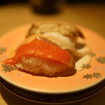 元祖寿司 - サーモン3種