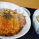 Resutoran Fumoto - カツ丼セット980円だったかな