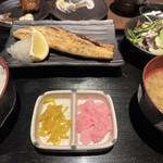 九州料理専門店 もつ鍋＆馬刺し 3時間飲み放題 新宿檸檬 - ■塩サバ定食¥750