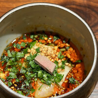 TexturA - 食べてみたかったんです、これ！
                パクチーやナッツなどで、複雑な味わいに仕上がっています。