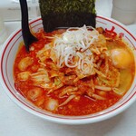 Moukotammennakamoto - 魚介豆乳タンメン+野菜大盛り