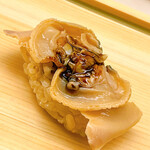 鮨おばな - 煮蛤です。こちらのツメもウンマイ
