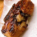 鮨おばな - 穴子の炙りです。香ばしい！