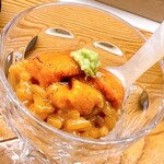鮨おばな - 四回目ですが、これまでで一番旨いウニでした