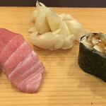 寿司 魚がし日本一 - 中トロ➰煮あさり