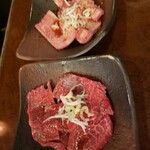 Yokohama Yakiniku Agyuu - 和牛カルビ、ロース