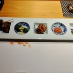 鮨 ふくじゅ - 5種盛 ♪