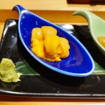 鮨 ふくじゅ - 雲丹食べ比べ ♪