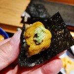 鮨 ふくじゅ - 雲丹食べ比べ ♪