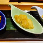 鮨 ふくじゅ - 雲丹食べ比べ ♪