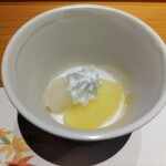 鮨 ふくじゅ - りんごとナシのコンポート ♪