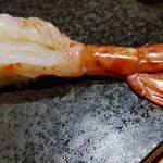 鮨 ふくじゅ - ボタンエビ ♪