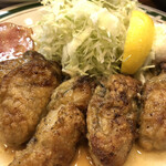 かつれつ四谷たけだ - カキバター焼（アップ１）