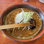 ラーメン むてっぽう - ピリ辛醤油ラーメン