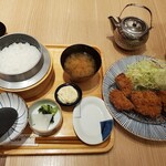 Tonkatsu Wakou - ひれかき盛合せ御飯