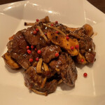 CUISINE China 凛 - 国産牛肉の黒胡椒炒め